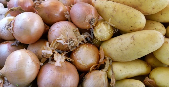 Potatoes Onions
